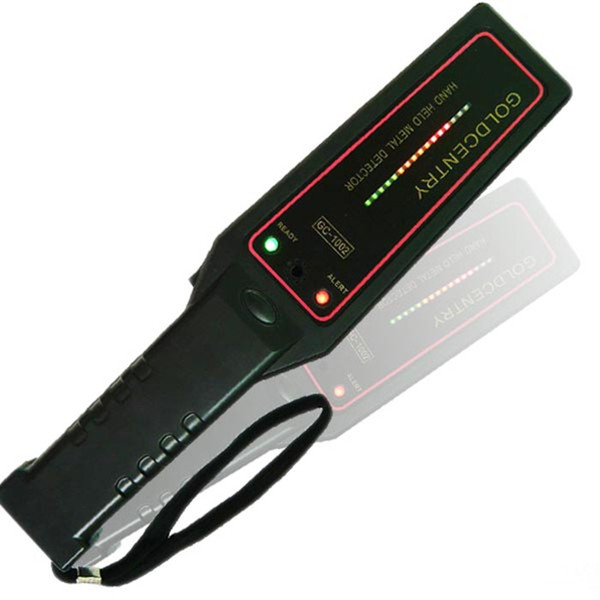 Ultra high sensitivity hand-held metal detector gc-1002 detection gold / silver / copper products