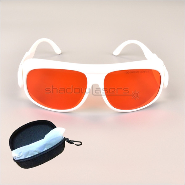 SDLasers T1S1 Safety Glasses for 405nm Purple Beam 450nm Blue Ray 532nm Green Laser Pointer Eye Protection Goggles CE O.D4+ VLT>30%