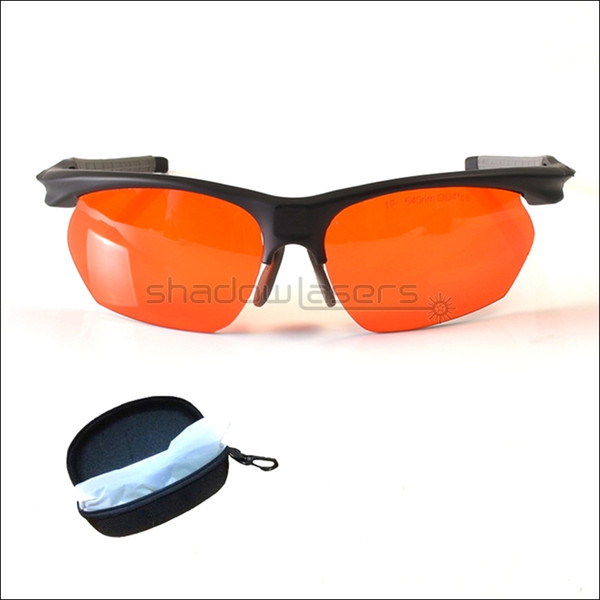 SDLasers T1S6 Safety Glasses for 405nm Purple Beam 450nm Blue Ray 532nm Green Laser Pointer Eye Protection Goggles CE O.D4+ VLT>30%