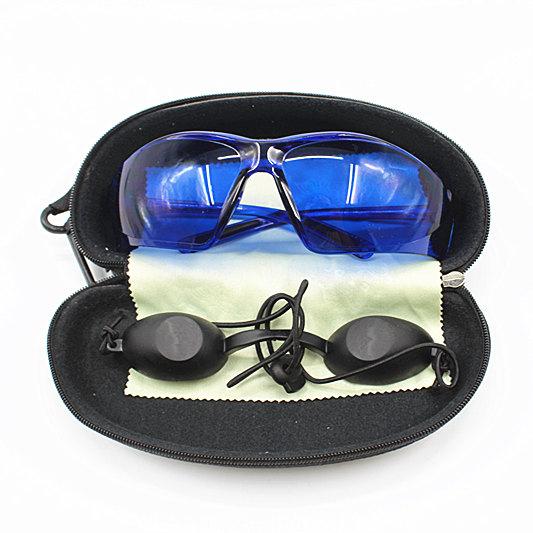 IPL safety glasses eye protection red laser safety goggles Medical Light Patient Protective E light eyecup for OPT Beauty