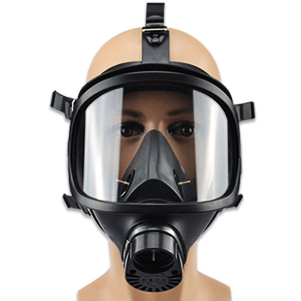 High Quality MF14 Non-powered air-purifyi Full Face Respirator Gas Mask Black Silicone Factory Manufacturer Direct Selling Military Quality