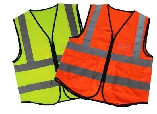 Visibility Jacket Reflective Safety Vest Safety Clothing Working Clothes Provides High Visibility Day & Night For Running