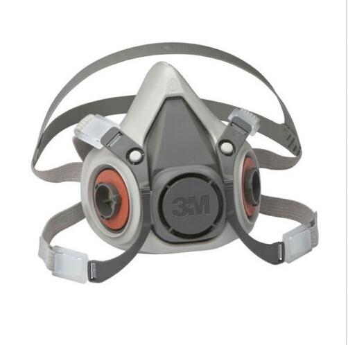 Original Free Shipping 3M 6200 reusable Respirator Painting Spraying half Face/Gas Mask