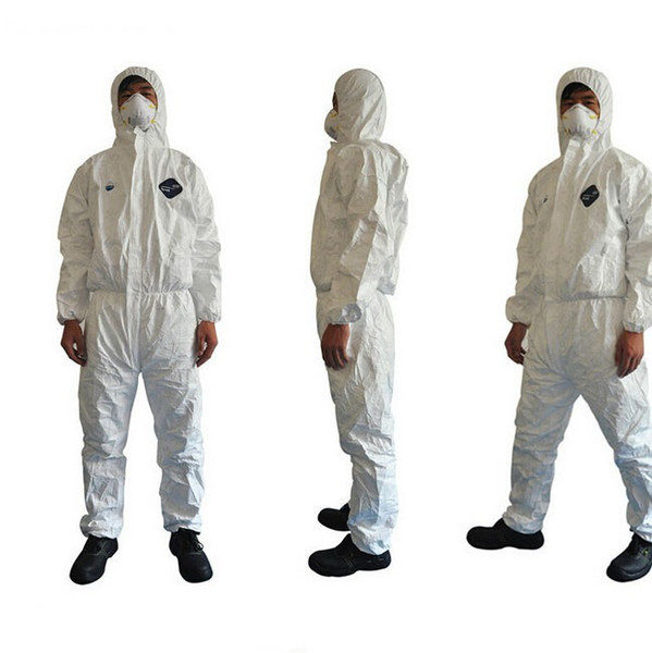 1422A Dupont Tyvek Protective Clothing Coverall Disposable Antistatic chemical work clothes anti dust splash