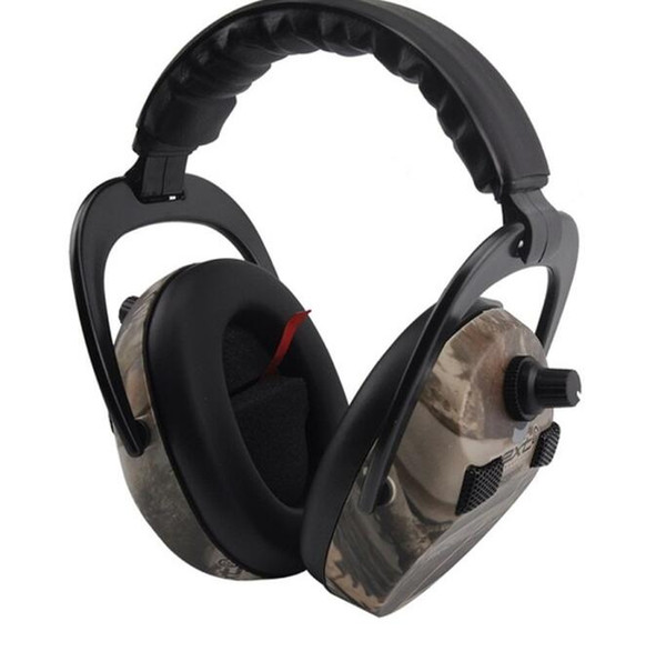 Electronic Ear Protection Shooting Hunting Ear Muff Print Tactical Headset Hearing Ear Muffs for Hunting Free Shipping