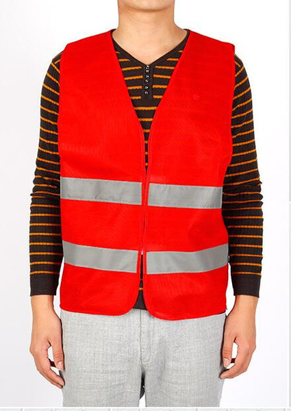 Safety reflective vest vest traffic safety sanitation workers night reflective clothing road maintenance reflective vest Report