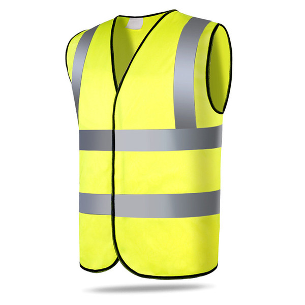 umeimei Yellow Hi-Vis Safety Vest Jacket