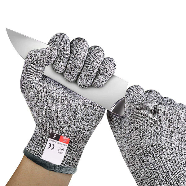 Safety Cut Resistant Gloves High Performance Level 5 Protection Food Grade Kitchen Use for Cutting and slicing