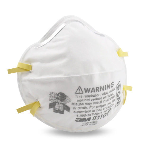 Hot Sale 3M 8110S N95 Particulate Disposable Respirator Mask Box 20 AS/NZS 1716 In Stock