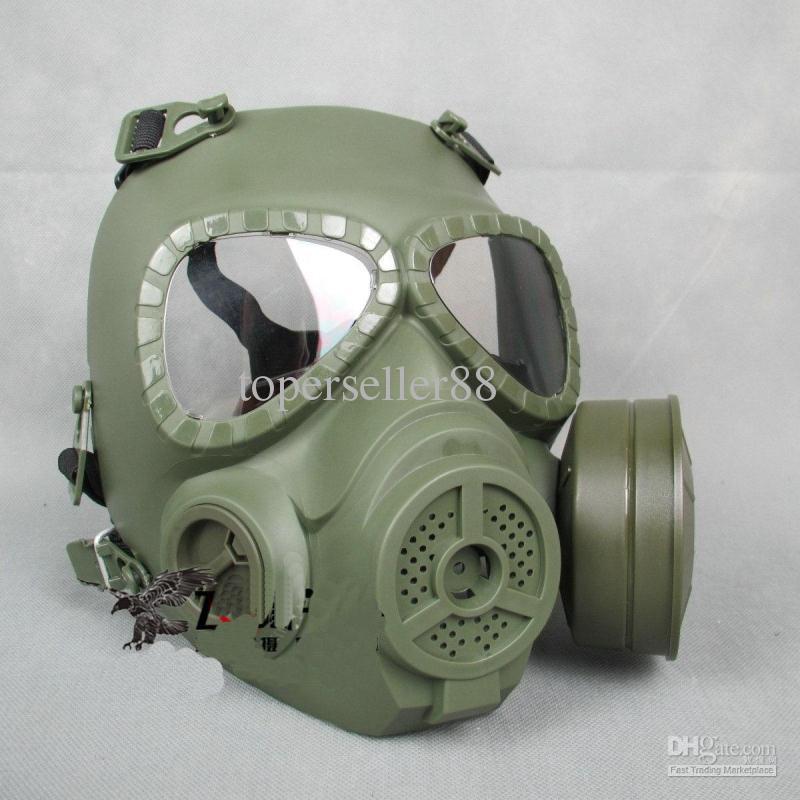 New GEN 4 M04 skull perspiration fog fan GAS mask Face protection Green