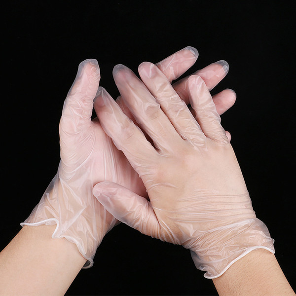 Wholesale Workplace Safety Supplies disposable gloves PVC gloves transparent oil-proof cosmetic food processing labor protection gloves