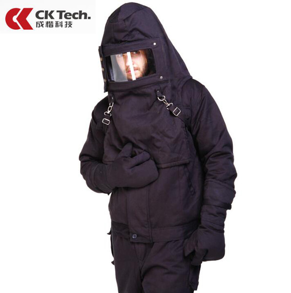 Anti-flame retardant 200 degree pressure protection water vapor heat insulation rescue operation with high temperature resistance clothing