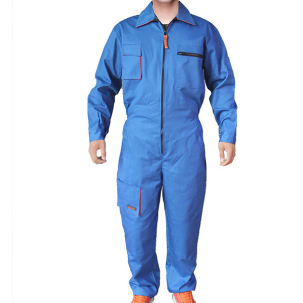 Mens Work Clothing Long Sleeve Coveralls High Quality Overalls Worker Repairman Machine Auto Repair Electric Welding Plus Size