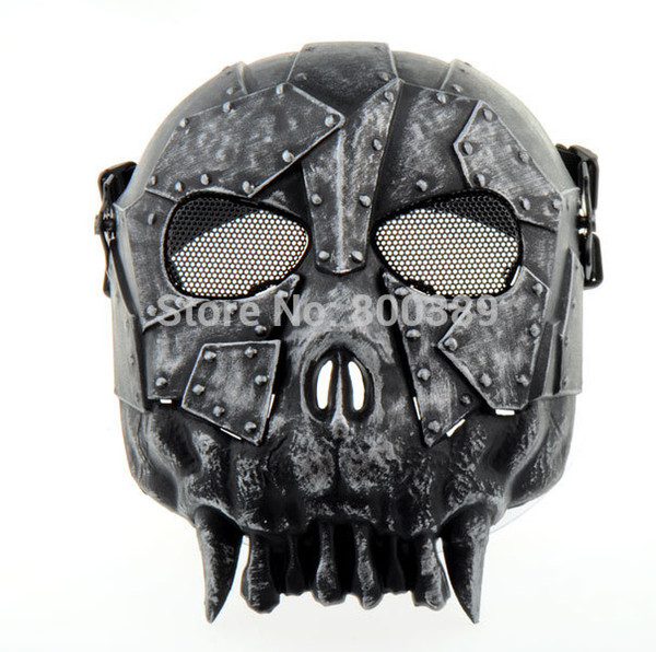 EA Desert Crops DC-01 Full-face Skull Mask Military Windshield Mask Army Tactical Face Protect Safe Mask Free Shipping