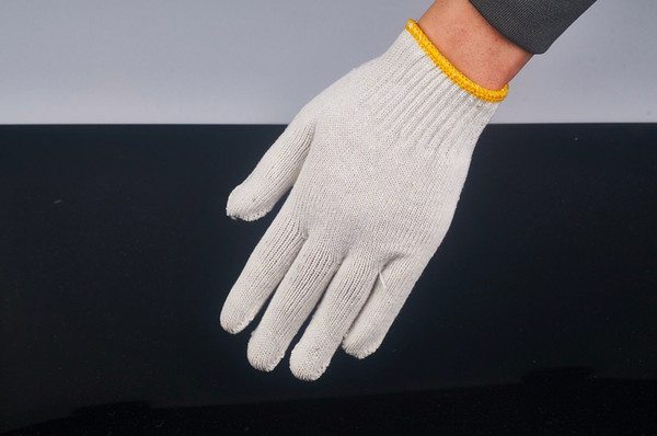 5pairs 40g per pair Cotton Working Gloves Labor Protection Gloves Welding Gloves Non-skid