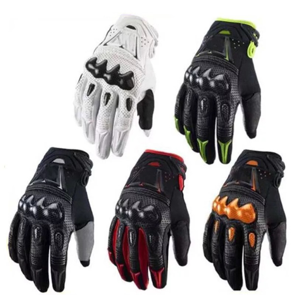 Outdoor Sports Bicycle Bike Gloves etbike BOMBER Racing Waterproof Gloves Motorcycle Downhill Cycling Riding Genuine Leather Gloves