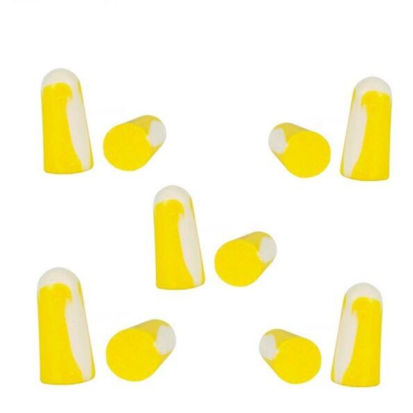 20pc/10pairs Soft Light Foam Ear Plugs Defenders Ear Protectors Earplugs Anti-noise Hearing Protection Earplugs for Traveling Sleeping Rest