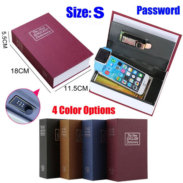 OTA 1pc Kid Gift Dictionary Safe Box Book Secret Hidden Security Safe Lock Cash Money Coin Storage Jewellery Password Locker