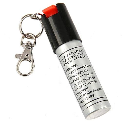 Wholesale - Self Defense Device Pepper Spray with A Keychain free shipping