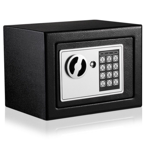 Digital Electronic Keypad Lock Steel Wall Storage Safe Box