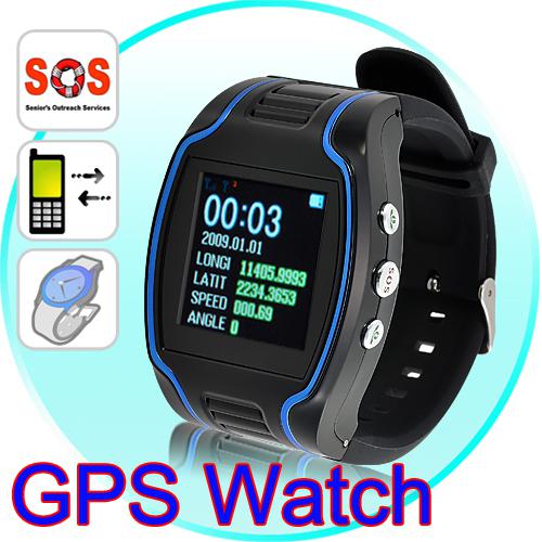 GPS Watch Tracker GSM GPRS Personal GPS Wrist Tracking System SOS Function e_shop2008