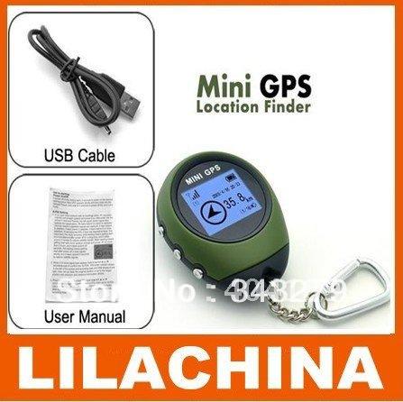 Wholesale Promoting 1.5 inch Multifunctional Handheld Mini GPS Tracker for Camping/Hiking/Climbing