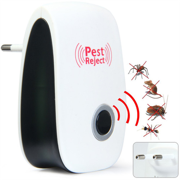 Domestico Elettronico Ad Ultrasuoni Anti Zanzara Repeller EU/US Plug Mini Scarafaggio Mouse Repeller di Controllo