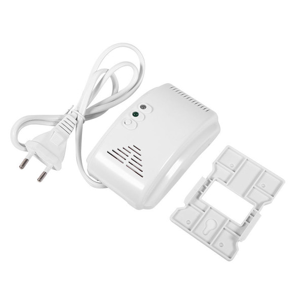 Wholesale Price White AC220V Home Security Co Alarm Sensor Carbon Monoxide Detector For Kitchen Combustible Gas Co Leakage Alarm