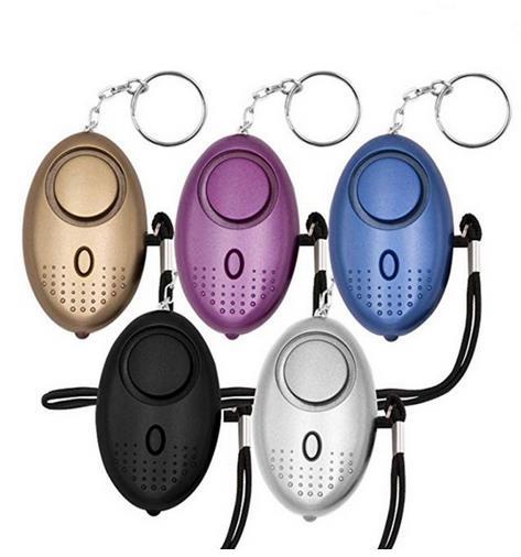 130db Egg Shape Self Defense Alarm Girl Women Security Protect Alert Personal Safety Scream Loud Keychain Alarm Free Shipping