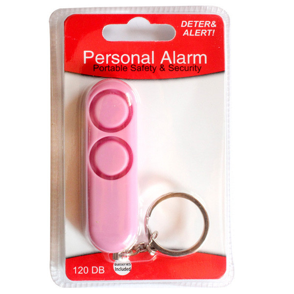 Self-Defense Safety Alarm 120dB Dual Siren Personal Security Alert With Keychain Keychain Personal Alarm Safety Kit