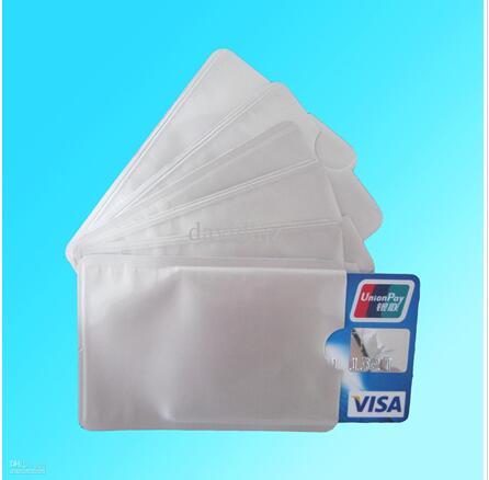 20pcs Anti Theft Credit Card Protector Aluminum RFID Blocking Secure Sleeve Protect your money and ID free shipping