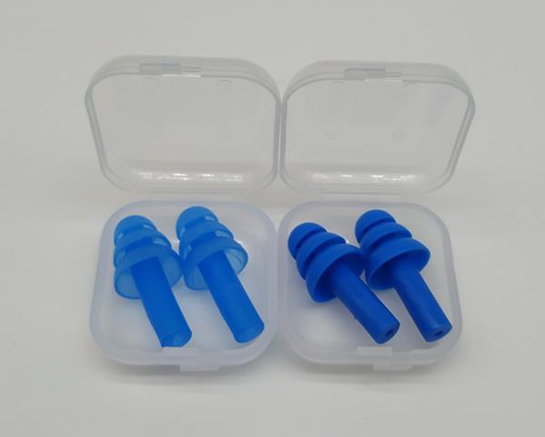 Swimming earplugs silicone noise cancelling silicone earplugs protective earplugs Protector Travel Sleep Noise Reducer