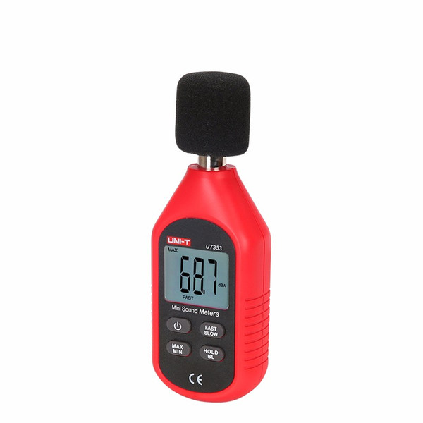 UNI-T UT353 Mini Digital Sound Level Meters 30-130dB Instrumentation Noise Decibel Monitoring Testers Metro Diagnostic-tools