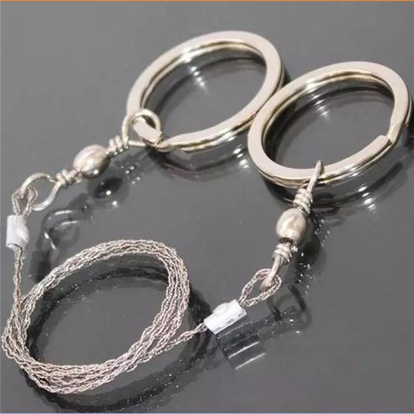 Stainless Steel Wire Saw for Hiking Camping Outdoor Practical Emergency Survival Gear Tools Wholesale Tool High Quality