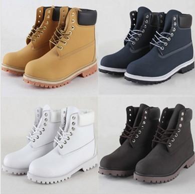 Winter men women waterproof outdoor boots brand couples genuine leather warm snow boots casual Martin boots hiking sports shoes