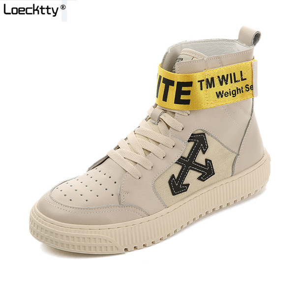 Loecktty 2018 Hot Casual shoes High Top Canvas Men Shoes Leather Men Scarpe Breathe Shoes Tenis Masculino Male Fashion Autumn