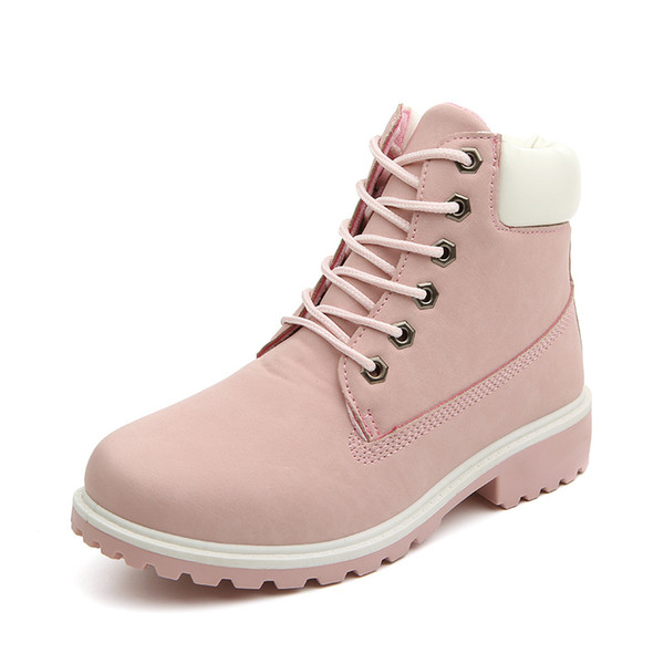 Fashion casual boot women shoes ladies round toe lace- up winter snow boots Item No. XZ-006