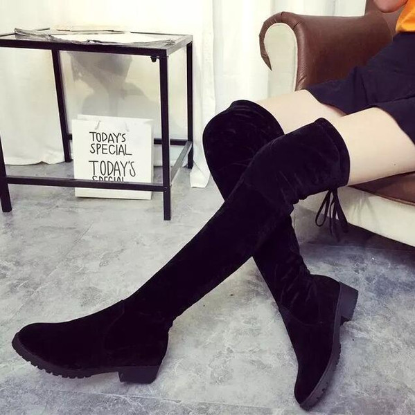 2019 new Women's shoes. Winter Half boots. Casual fashion Women's boots. Keep warm. Waterproof. Martin. suede. Leather. Rabbit's hair. 7958