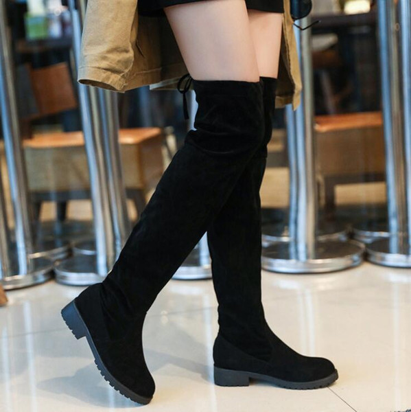 2019 new Women's shoes. Winter Half boots. Casual fashion Women's boots. Keep warm. Waterproof. Martin. suede. Leather. Rabbit's hair. 79582