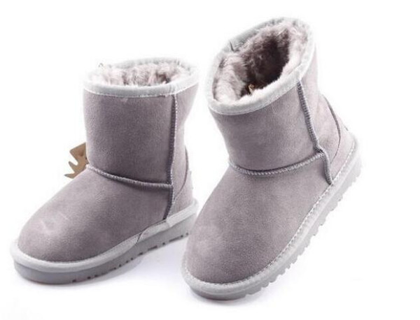 2017 will sell the new real Australian WGG5821 high quality kids boy girl children baby warm snow boots juvenile student snow winter boot fr