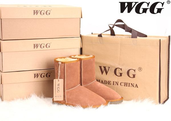 Style Womens Short Boots Classic Boots WGG Women's Boot Snow Boots Brand Designer Leather Boot Drop Shipping