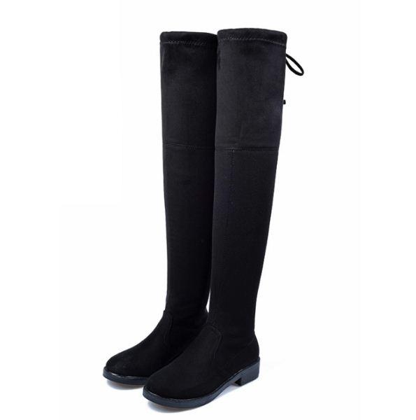 Ladies suede boots over knee boots ventilation boot knee boot high leg riding boots for ladies zywb01