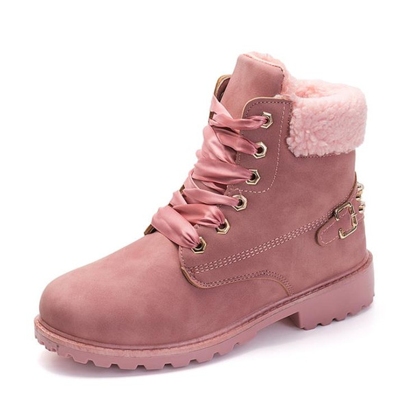 Womens winter shoes women snow boots Classic design lace up boots revo ankle boots vintage snow shoes for lady zy880