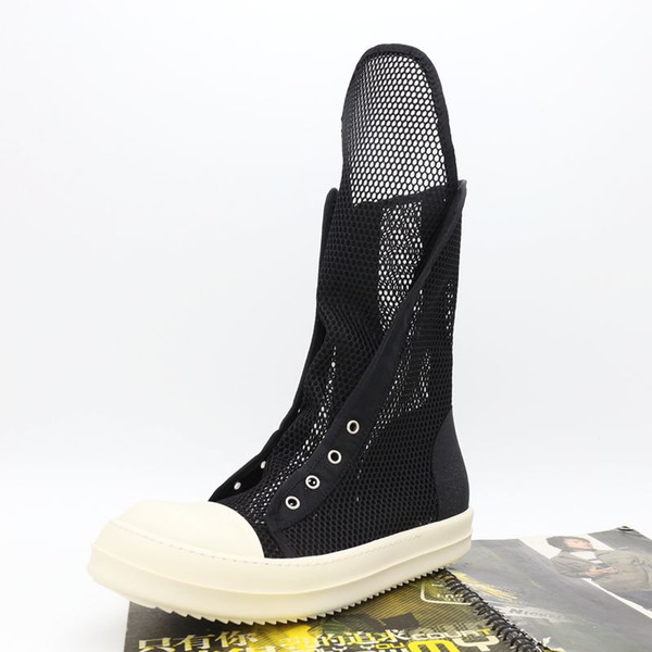 Nylon mesh hollow summer breathable shoes high quality Vice-line fashion trend of men and women couple high-end Hong TPU cool boots