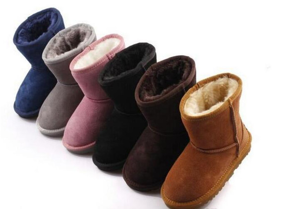 2017 New Real Australia High-quality Kid Boys girls children baby warm snow boots Teenage Students Snow Winter boots Free shipping