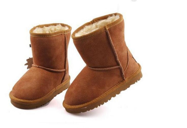 Hot sell New Real Australia 5281 High-quality Kid Boys girls children baby warm snow boots Teenage Students Snow Winter boots Free shipping