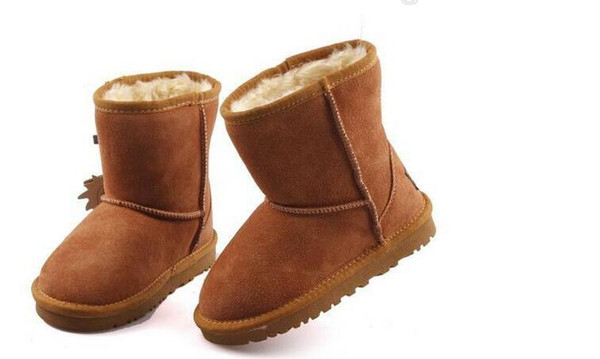 Hot sell New Real Australia High-quality Kid Boys girls children baby warm snow boots Teenage Students Snow Winter boots Free shipping