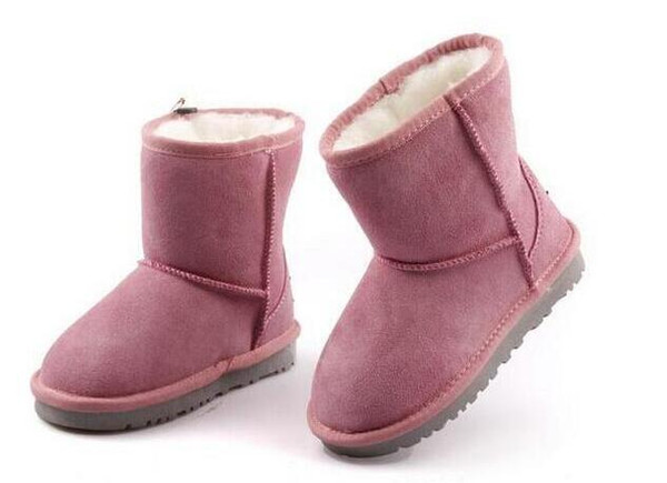 2016 New Real Australia High-quality Kids Boys girls children baby warm snow boots Teenage Students Snow Winter boots