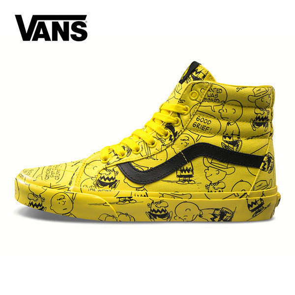 2020 Vault X Peanuts Snoopy Vans Old Skool Sk8-Hi Mens Designer Sports Skate Shoes Sneakers Men Women Canvas Casual Skateboard Trainers