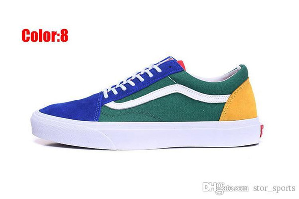 2020 Original vans sneakers old skool vans Classic men's & women's canvas shoes Skateboarding Shoes old skool Sports shoes